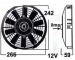 Vapaatuuletin 12V puhaltava 230 mm