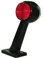 LED-äärivalo, oikea, kirkas/punainen 22056