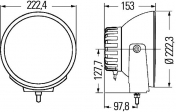 Hella Luminator Xenon Integral 1F8007560721