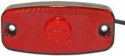 Led-äärivalo punainen, heijastimella 1255