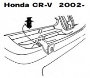 Lisävalojen Kiinnikesarja Honda CR-V 2/02-06 54008