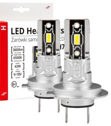 Led-ajovalopolttimo H7 2 kpl 