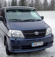 Aurinkolippa Toyota Hiace 1996-2013