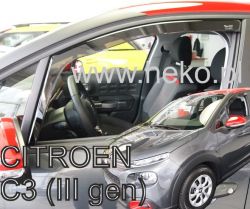 CITROEN C3 III 5d 2017- tuuliohjaimet 