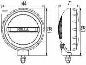 Hella Comet 200 Led 1F2012414001