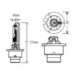 Xenon Osram  Xenarc Original D2R