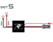 Yhden valon kytkentäsarja  Plug&Drive DTP WK035