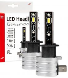 Led-ajovalopolttimo H1 2 kpl