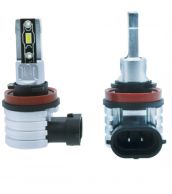 Led-ajovalopolttimo H8 H9 H11 2 kpl