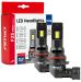 Led-ajovalopolttimo HB4 9006 PRO BLACK FULL CANBUS 2 kpl 