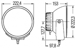 Hella Luminator LED 12/24V 