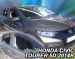  HONDA Civic IX 2012-16 tuuliohjaimet