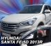 Tuuliohjaimet HYUNDAI Santa Fe III 5d 2012-2018