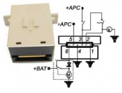 Jaksorele 12V 1100-0508