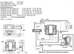 Kaksoisakkurele 12V/24V