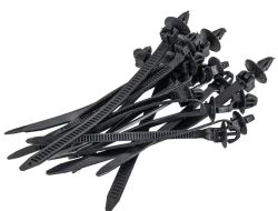 Muovikiinnikesarja 1211 osaa – klipsit, niitit ja irrotustyökalut