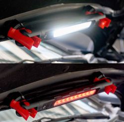 Ladattava LED-työvalo magneetilla ja puristimella – 4000 mAh
