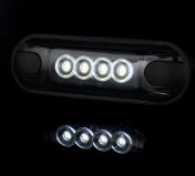 Led-äärivalo kirkas GRAPHITE SLIM