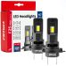 Led-poltin H7 PRO BLACK FULL CANBUS 12/24v 2 kpl 
