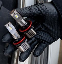 Led-poltin H11 CANBUS 2 kpl H25 
