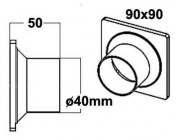 Letkulähtö 40 mm