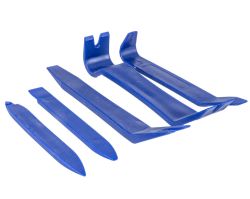 Muovikiinnikesarja 1211 osaa – klipsit, niitit ja irrotustyökalut