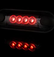 Led-äärivalo keltainen GRAPHITE SLIM