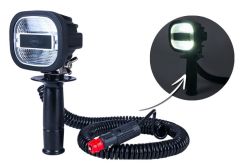 LRD 3071 – kannettava LED-työvalo kahvalla ja 8 m spiraalijohdolla (12/24V, IP68)