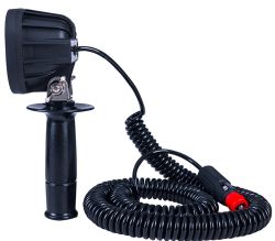 LRD 3071 – kannettava LED-työvalo kahvalla ja 8 m spiraalijohdolla (12/24V, IP68)