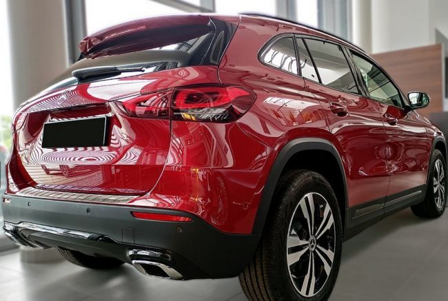 Barre Portapacchi In Alluminio Per Mercedes GLA H247 (2020-2024) – TÜV – 2 Pezzi Argento