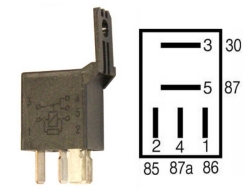 Mikrorele 12V 4RD007814031