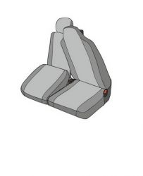 Nissan NV400 Ares pakettiauton istuinsuoja apukuljettajalle 