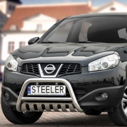 Eu-valoteline alleajosuojalla Nissan Qashqai 2010-