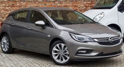 Takapuskurin suoja Opel Astra Hb 2015-