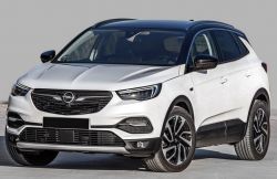 Kynnyslistat Opel Grandland X 2017- mustat