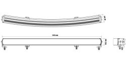OPTIBEAM Super Captain Dual 1000 Curved 