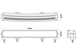 OPTIBEAM Super Captain Dual 600 Curved