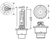 Osram Xenarc Original Xenon polttimo D4R 35W