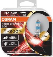 Osram Night Breaker +200% halogeeni polttimo H7 55W 12V 2 kpl