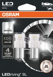  Osram LEDriving SL 12V P21W polttimo VALK 2KPL