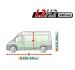 Pakettiauton kokopeite L2H2 520-545 cm