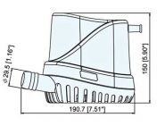 Pilssipumppu automaattinen 30615