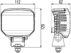 HELLA LED-työvalo Power Beam, 1000 LED 12-24V