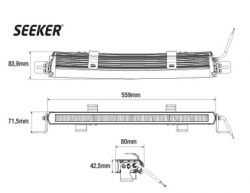 Seeker Ultima 20 Curved led-kaukovalo