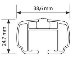 Kattoteline Mercedes GLA