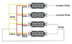 Tasovilkku  4x3W LED R65 R10 12/24V 