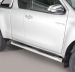 Toyota Hilux kylkiputket askelmilla 2016- 