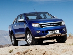 Valorauta alleajosuojalla matala Ford Ranger 2012-