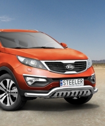 Eu-valoteline alleajosuojalla matala Kia Sportage 2010-