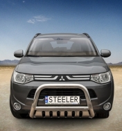 Eu-valoteline alleajosuojalla Mitsubishi Outlander 2012-